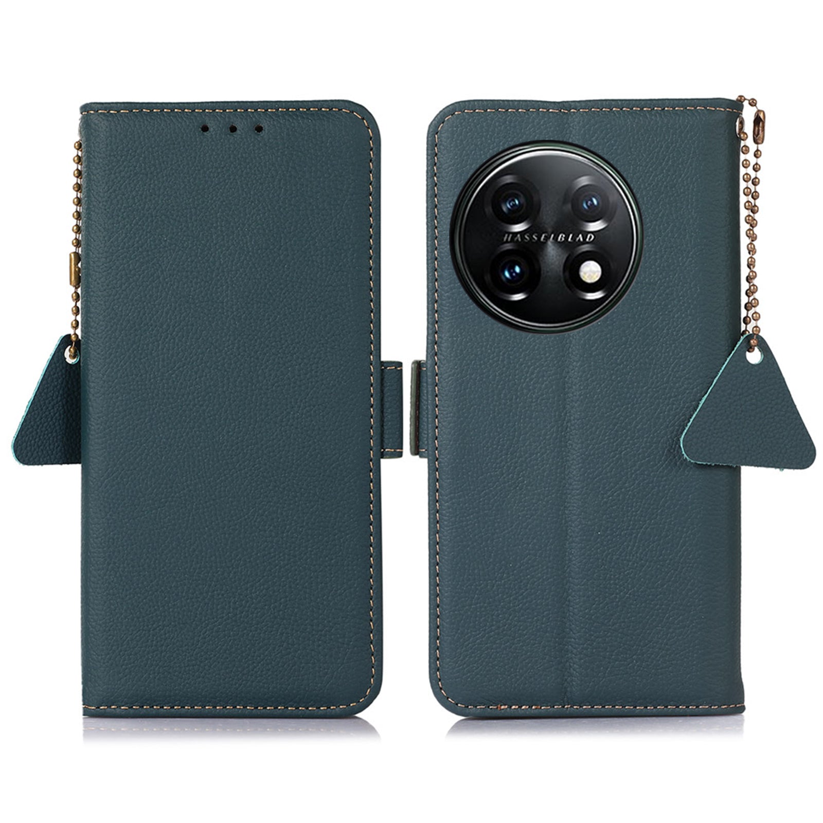 TJ Drop-proof Cell Phone Case for OnePlus 11 5G Genuine Cowhide Leather RFID Blocking Anti-scratch Phone Cover with Wallet Stand TJ Drop-proof Cell Phone Case for OnePlus 11 5G Genuine Cowhide Leather RFID Blocking Anti-scratch Phone Cover with Wallet Stand